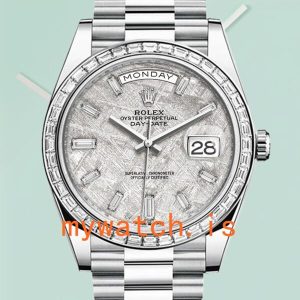 Rolex Day-Date 40mm Mens m228396tbr-0027 President Bracelet: Genuine vs. Replica