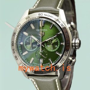 Tag Heuer Carrera Men 43mm CBN2A10.BA0643-001 Silver-tone: A Timeless Masterpiece