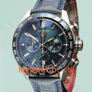 Tag Heuer Carrera CBN2A5A-001 43mm Men Leather Strap Stainless Steel: Genuine vs. Replica