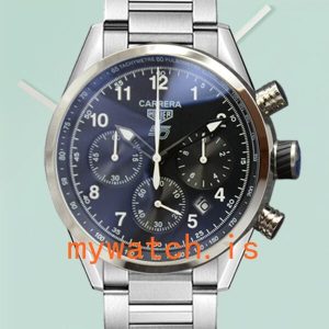 Tag Heuer Carrera 43mm CarreraBKAB-015 Men Silver-tone: Genuine vs. Replica Analysis