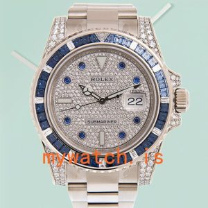 Rolex Submariner Mens 40mm 116659 Automatic Diamond Bezel: Genuine vs. Replica