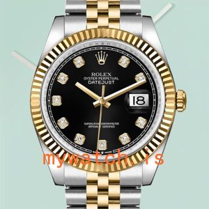 Rolex Datejust Men’s 36mm M126233-0021 Silver-Tone Automatic: Authentic vs. Replica