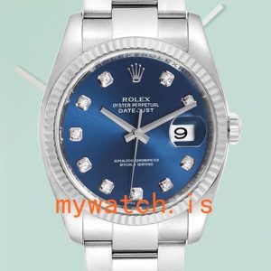 Rolex Datejust Men’s 116234BLDO 36mm Blue Dial: A Timeless Masterpiece