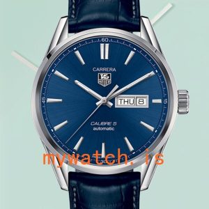 Tag Heuer Carrera Mens WAR201E.FC6292 43mm Silver-tone Blue Dial: A Timeless Masterpiece