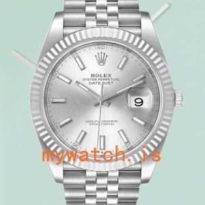 Rolex Datejust 41mm Mens 126334SSJ Stainless Steel Silver-tone: A Timeless Classic
