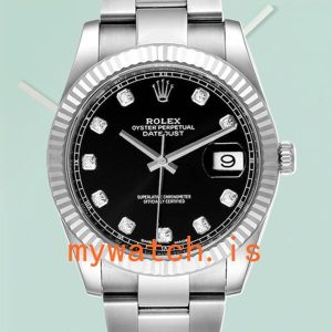 Rolex Datejust Men’s m126334-0011 41mm Silver-tone Stainless Steel: Authentic vs. Replica