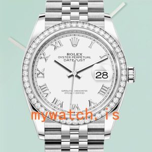 Rolex Datejust Ladies m126284rbr-0017 36mm White Dial: Genuine vs. Replica