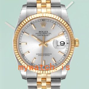 Rolex Datejust 36mm Mens 116233SSJ Silver-tone: A Timeless Masterpiece