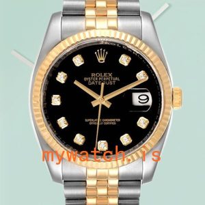 Rolex Datejust 116233BKDJ 36mm Men’s Stainless Steel: A Timeless Classic