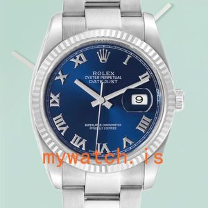 Rolex Datejust Men’s 36mm 116234BLRO Stainless Steel: A Timeless Classic