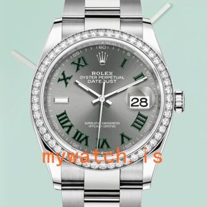 Rolex Datejust 36mm m126284rbr-0038 Ladies Automatic Oyster Bracelet: Genuine vs. Replica
