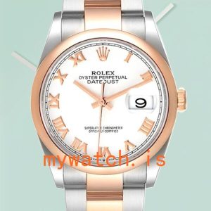 Rolex Datejust 36mm m126201-0016 Mens White Dial Silver-tone: A Timeless Classic