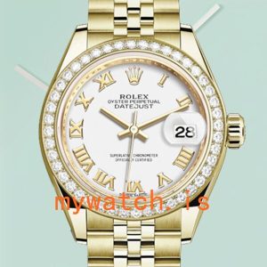 Rolex Datejust m279138rbr-0032 Ladies 28mm Automatic Gold-tone: A Timeless Elegance