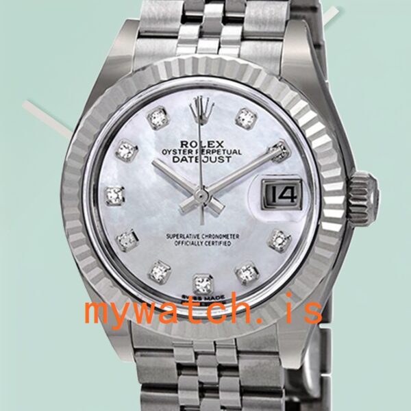 Rolex Datejust 28mm Ladies m279174-0009 Stainless Steel: Genuine vs. Replica