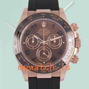 Rolex Daytona 116515 40mm Mens Rubber Band Ceramics Bezel: A Timeless Masterpiece