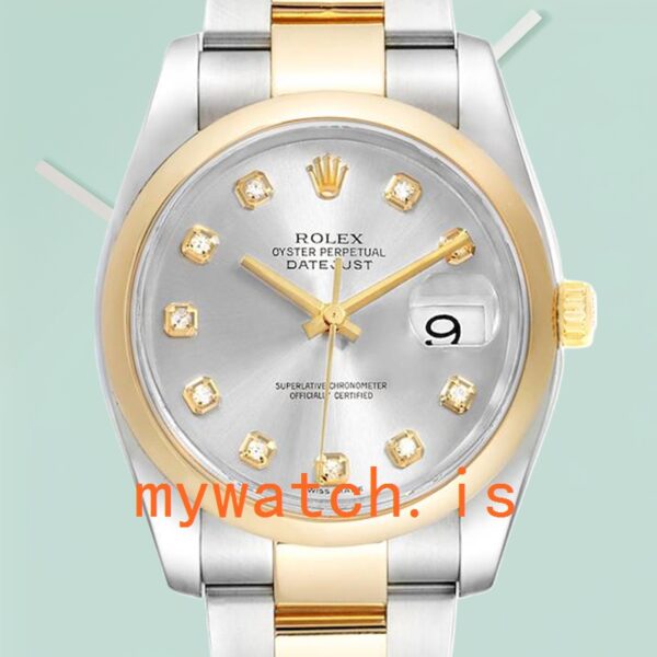 Rolex Datejust 36mm 116203SDO Mens Oyster Bracelet: Genuine vs. Replica Analysis