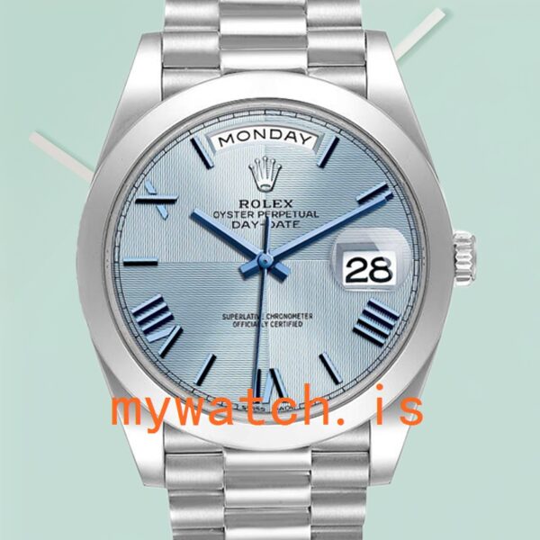 Rolex Day-Date Mens 40mm m228206-0001 Automatic: Genuine vs. Replica Analysis