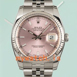 Rolex Datejust 116234PSJ 36mm Mens Bracelet Automatic: Genuine vs. Replica