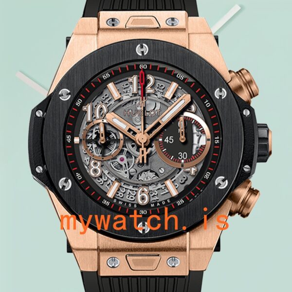Hublot Big Bang 411.OM.1180.RX Men 46mm Rose Gold-tone Stainless Steel: Genuine vs. Replica